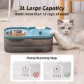 2-in-1 Cat Feeder and Water Dispenser