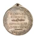 1954 Unveiling of Paul Kruger Statue Sterling Silver Medallion