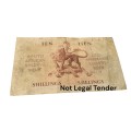 South Africa Ten Shilling Bank Note