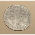 Great Britain 1705 Roses & Plumes Silver Sixpence Coin Queen Anne (1705)