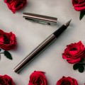 Parker Jotter Stainless Steel Fountain Pen - Made in France