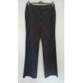 Dark Grey Pinstripe Pants By Kelso Petite Size  12
