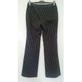 Dark Grey Pinstripe Pants By Kelso Petite Size  12