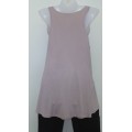 Classy Beige Vest Top by Red Size Large