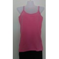 Pink Vest Top By Real Clothing Size Medium