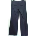 Grey/Brown Pinstripe Trousers Size 10