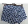 Blue Patterned  Shorts by H and M Size 8 /34