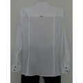 White Fitted Shirt by Woolworths size 16