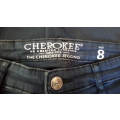 Blue Jeggings by Cherokee Size 8