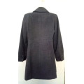Quality Warm Grey Coat by Woolworths size 12