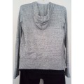 Grey Hooded Jacke with Zip by Woolworths