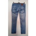 Awesome Lowrise Faded Skinny Jeans By RT Size 32