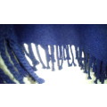 Kelso, Warm Blanket Skirt  in Blue Size 10