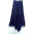 Kelso, Warm Blanket Skirt  in Blue Size 10
