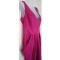 Fun Pink 80-90s Mini Dress by Miss Selfridge UK Size 10 Party, Wedding, Event