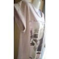 Dusky Pink T shirt By Woolworths Size Medium. Relaxed Weekends, Summer Vibes