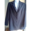 Lovely Black Jacket By Woolworths Size 12 Smart Career Wear