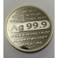 Fine Silver Coin 99.9