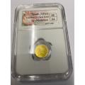 24ct Gold * PF64 Graded * 2g Minted Indian