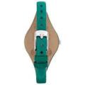 Fossil Genuine leather teal colour strap Georgia model