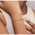 Stunning Gold tone Rope bracelet