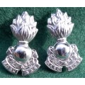 SA Engineers Corps Chromed Collar Badges - since 1979