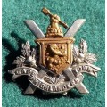 Cape Town Highlanders Bi/m Collar Badge - converted to Sweetheart`s Brooch