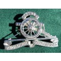 SA Artillery Gilding Cap Badge - worn post 1959