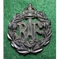 WW2 Royal Air Force Plastic Economy Cap Badge - no lugs