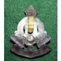 WW2 Royal Army Ordnance Corps Plastic Economy Cap Badge - only one lug