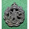 WW2 Royal Airforce Plastic Economy Cap Badge
