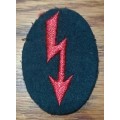 WW2 German Army Artillery Signals Personnel Trade Badge - Wool type