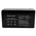 Sherlotronics Battery Backup Power Supply 3.2AMP with Brand New Securi-Prod Battery 12V 7.2 AH