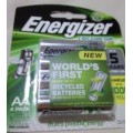 Energizer recharge Power plus AA Batteries pack of 4