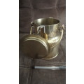 Ornamental or usable milk pail/can with lockable lid