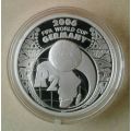 2005 Fifa World Cup 1oz proof silver R2 (Germany)