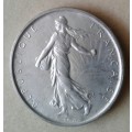 1963 France uncirculated silver 5 Francs