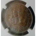 Scarcer 1923 union Penny NGC Uncirculated Details (Surface Hairlines)