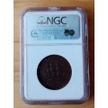 1928 Union penny NGC graded VF35 BN (Only 3)