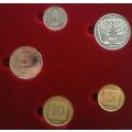 2000 Israel uncirculated set in cd case (Israel salutes the Ana)
