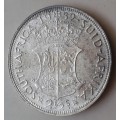 1952 Union silver 2 1/2 Shillings in proof