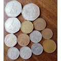 Nice mixed lot of x13 British coins as per images