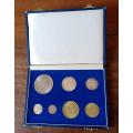 Scarcer 1963 S.A short proof set in case