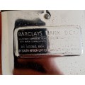 Vintage Barclays Bank monetpy saving box