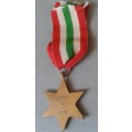WW2 Italy star to F.Salter with paperwork