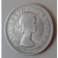 1954 Union silver 2 1/2 Shillings as per images