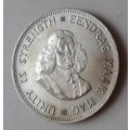 1964 van Riebeeck silver 20c