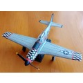 P51 D Mustang metal diecast collectible plane
