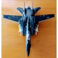 Realtoy battery operated fighter jet with rear propeller