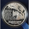2013 Mandela proof silver R1 in case incl.certificate